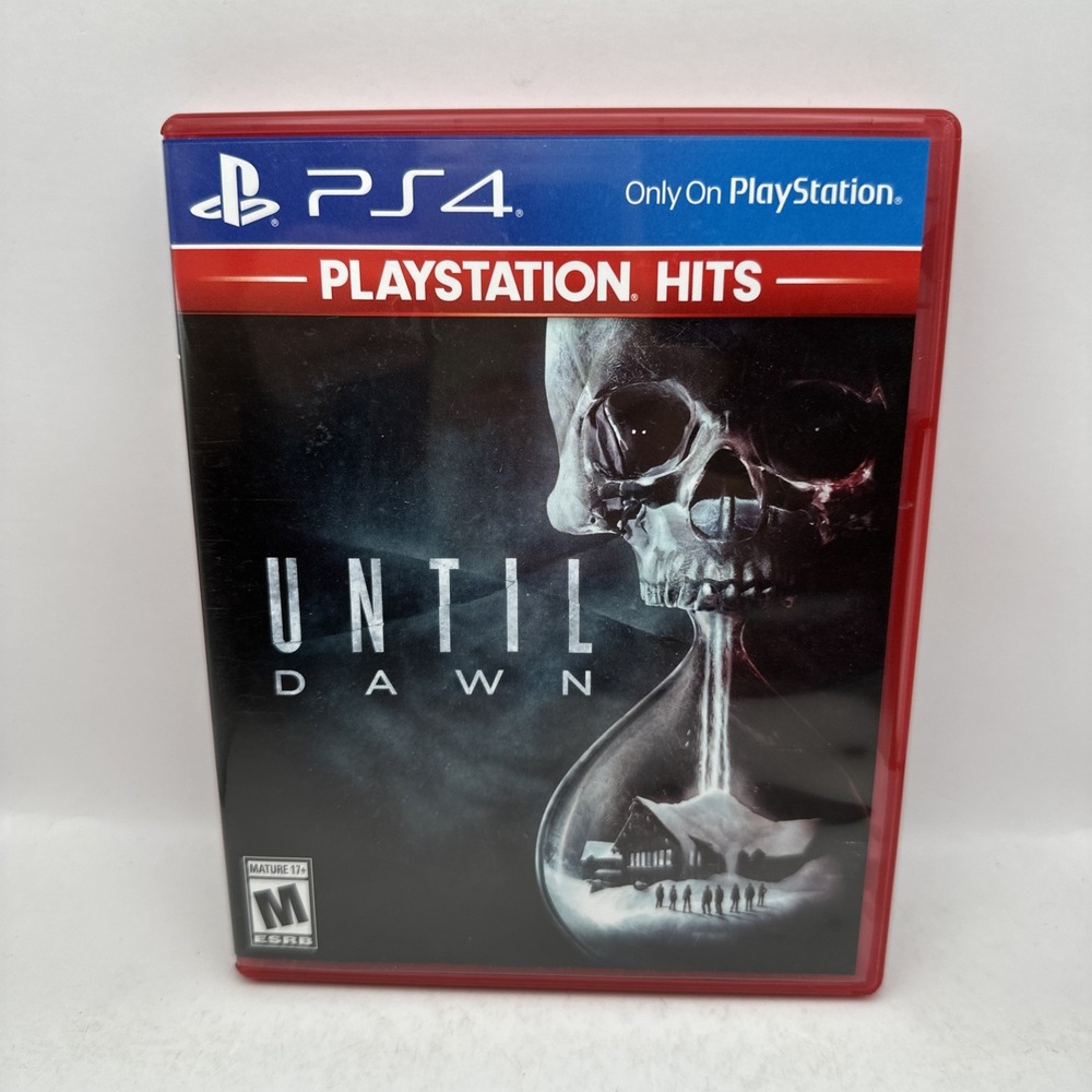 Until Dawn Sony PlayStation 4 PS4 Mint Disc